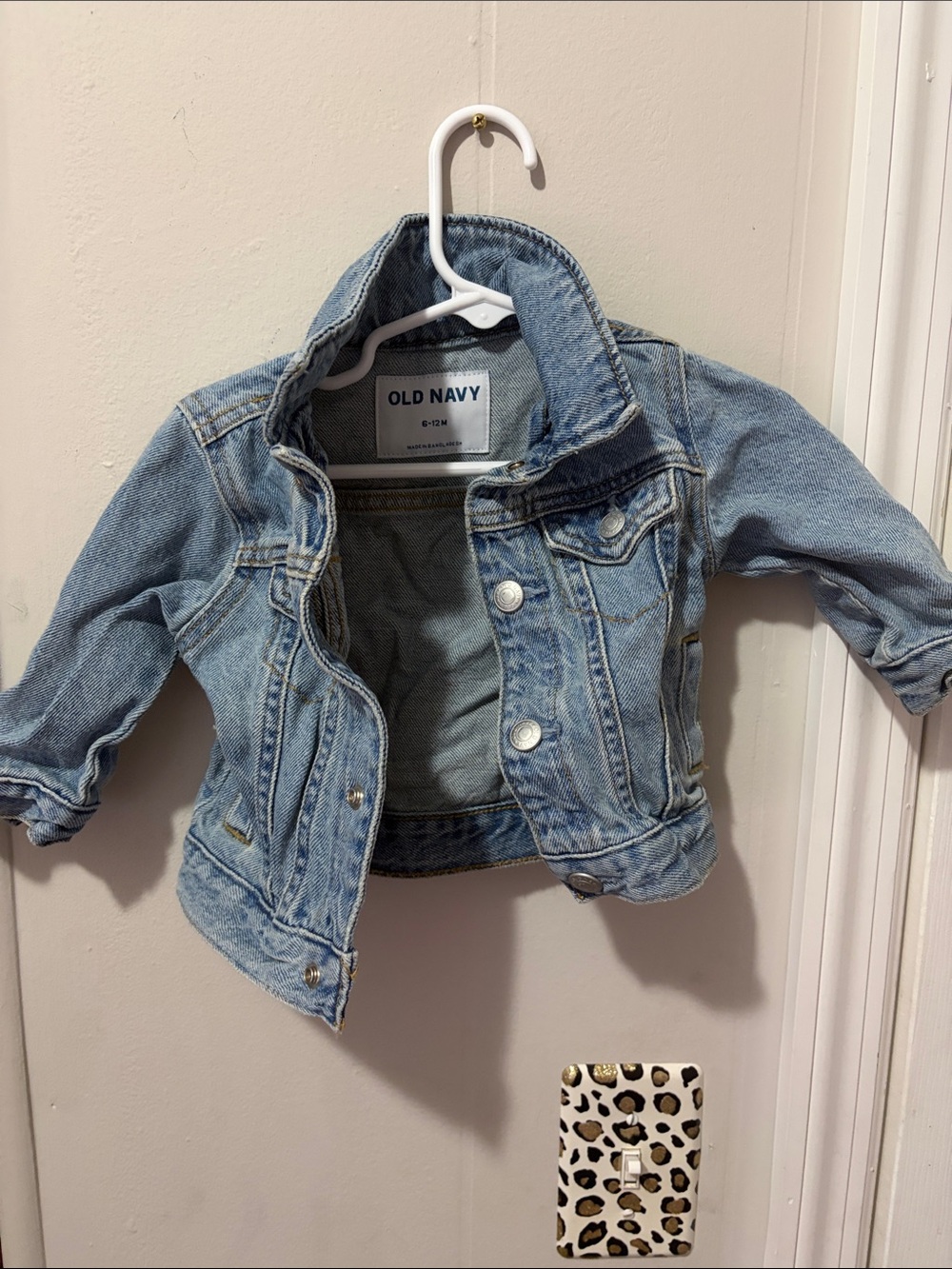 Old Navy Light Wash Denim Jacket for Kids